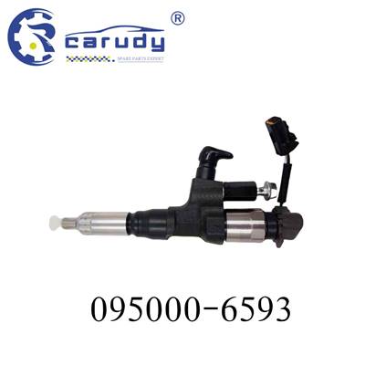 Good fuel injector 095000-6593 for Hino/J08E/Kobelco/SK330-8/SK350 Excavator